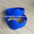 Contactless nfc rfid smart wristband, silicon rfid wristband